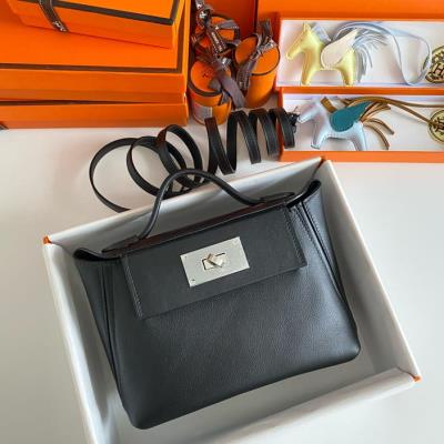 wholesale quality hermes 24/24  mini 21 evercolor noir phd